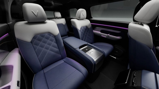 hàng ghế thứ 2 vinfast vf9