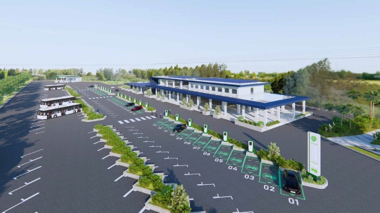 hệ thống trạm sạc ô tô điện vinfast vf5