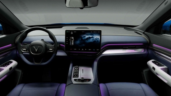 màn hình vô lăng vinfast vf9