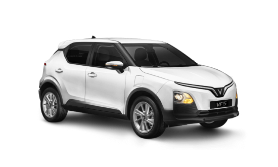 oto điện vinfast vf5 màu trắng tại vinfast mỹ đình