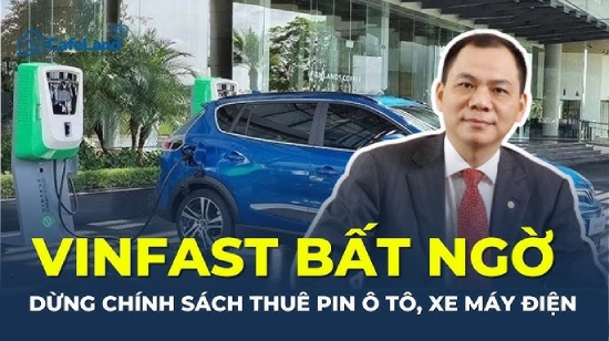 vinfast ngừng thuê pin