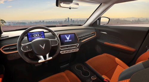 vinfast vf5 nội thất cam